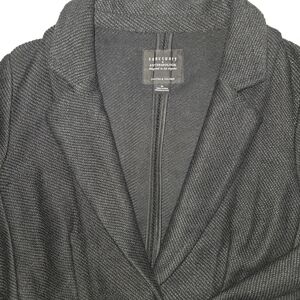 Anthropologie Dark Gray Textured Blazer